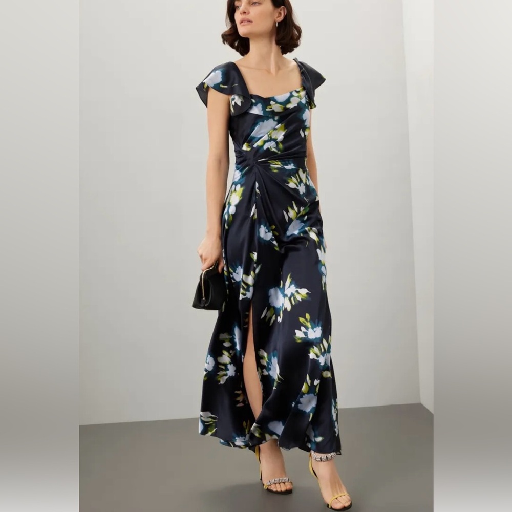 Tanya Taylor Luna  Floral Maxi Dress